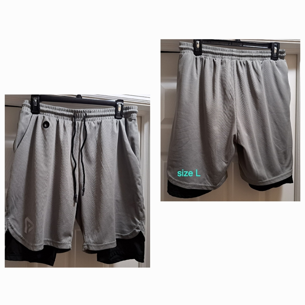 2 in 1 athletic short